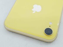 1円～【中古品】国内版 SIMフリー スマートフォン Apple iPhone XR 64GB MT0Q2J/A イエロー 842127066 0331_画像4