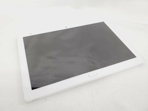 1円～【美品】docomo ドコモ タブレット dtab d-41A ホワイト 判定○ ※SIMロック解除済み 907338302 0331