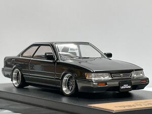 1/43 NISSAN レパード アルティマV30 F31 BBS-LMタイプ 深リムホイール 車高短 旧車