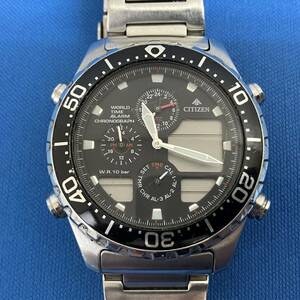 【ジャンク】CITIZEN シチズン プロマスター C300-T016880 メンズ腕時計 不動品