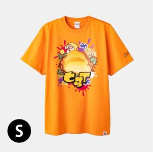 Nintendo ニンテンドー スプラトゥーン3 フェスTシャツ カスタード S オレンジ スイーツフェス 未使用 