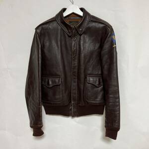 THE REAL McCOYS リアルマッコイズ A-2 レザー フライトジャケット AFマーク 30-1415 古着