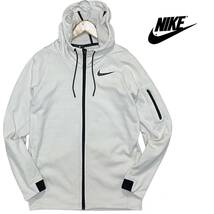 ★1円〜 美品 NIKE ナイキ THERMA-FIT フルジップ フーディー パーカー Mサイズ★_画像1