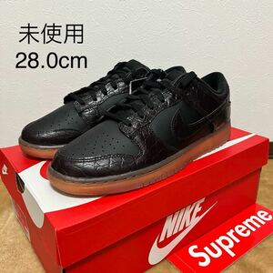 未使用 国内正規品 NIKE DUNK LOW SE BLACK VELVET BROWN US10/28.0cm タグ付き DV1024 010 supreme シュプリーム ナイキ ダンク undftd