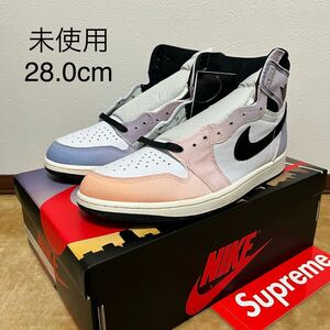 未使用 国内正規品 NIKE AIR JORDAN 1 RETRO HIGH OG CRAFT US10/28.0cm 替紐 タグ付 DX0054 805 エア ジョーダン ナイキ supreme