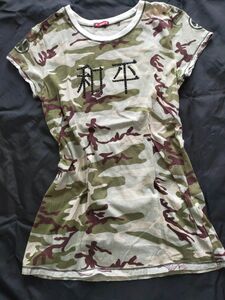 平和　ARMY 迷彩　USA Tシャツ　ラインストーン　 半袖Tシャツ 総柄 Tシャツ 半袖