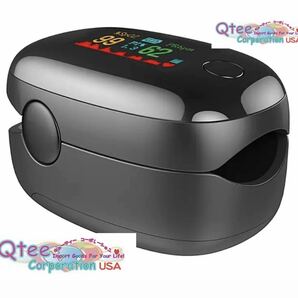 デジタル酸素飽和度メーター 血中酸素濃度計 SPO2測定器 家庭用 指先 登山 脈拍計 LEDタイプ 新品の画像3