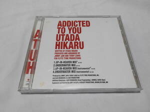 老蘇　 CD　「 ADDICTED TO YOU 」：UTADA HIKARU：　～　UP-IN-HEAVEN MIX ／ UNDERWATER MIX　　他