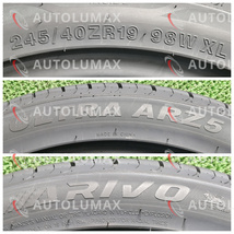 フロント 245/40R19 98W XL リア 275/35R19 100Y XL ARIVO ULTRA ARZ5 新品 サマータイヤ 2本ずつセット N3403._画像3