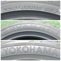 225/45R19 96W Yokohama ADVAN FLEVA V701 新品 サマータイヤ 4本セット 2022年製 ヨコハマ N3432._画像3