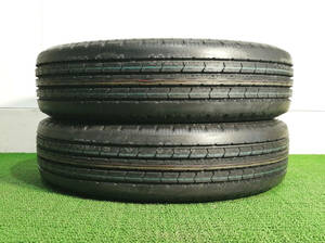 215/85R16 120/118L LT Bridgestone R202 新品同様 サマータイヤ 2本セット 2019年製 ブリヂストン N3462.