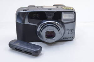 【ecoま】PENTAX ESPIO 115 ガンメタ no.8225596 コンパクトフィルムカメラ