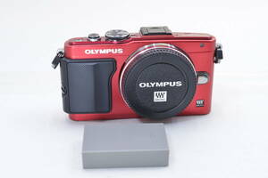 【ecoま】OLYMPUS PEN Lite E-PL6 ジャンク ミラーレス一眼カメラ