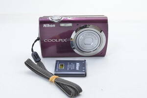 【ecoま】NIKON COOLPIX S230 ジャンク コンパクトデジタルカメラ