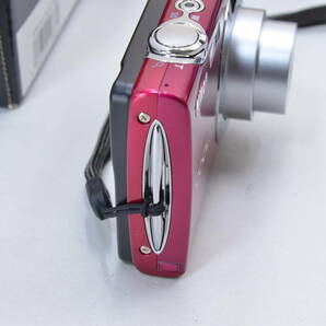 【ecoま】NIKON COOLPIX S230 ROSE RED 美品 コンパクトデジタルカメラの画像3