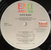 US盤Mini-Album, Compilation　Kate Bush　1983年　EMI America MLP-19004　全5曲+国内盤帯付～ミステリーをオマケで付けます！_画像7