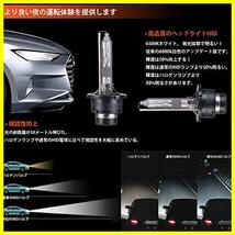 ★D2R_6500K★ (まぶしい) ヘッドライトD2R HID バルブ 35W 純正交換用 バルブ 6500K 12V 車用（2個入り） (D2R-6500K)_画像2