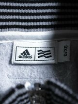 adidas テーラーメードアディダスゴルフ ロゴ 配色 切替 裏フリース ジップ デザイン ジャージジャケット O/XG_画像4