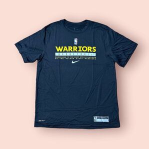 ウォーリアーズNIKE NBA21シーズン選手支給品プラクティスTシャツLサイズ