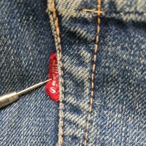 LEVI'S リーバイス 501 ビッグE Sタイプ bigE Stype VINTAGE ウエストシングル Vステッチ 足長R 不均等V ヴィンテージ ビンテージ 60's_画像6