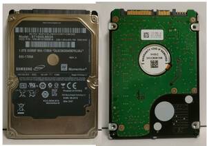 Mac用② SAMSUNG ST1000LM024 HDD1000GB 2.5インチ 厚さ9mm CrystalDiskInfoで動作確認しました。