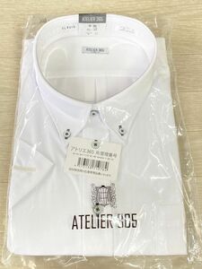 アトリエ365 新品未使用 5Lサイズ ビジネスシャツ ドレスシャツ 半袖シャツドレスシャツ