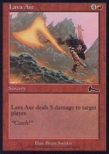 027127-002 UL/ULG 溶岩の斧/Lava Axe 英2枚