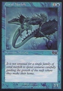 025250-002 US/USG 珊瑚マーフォーク/Coral Merfolk 英2枚