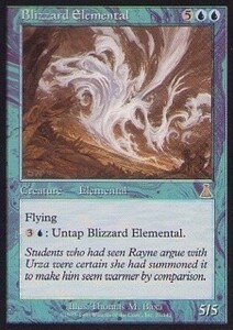 029018-002 UD/UDS 吹雪の精霊/Blizzard Elemental 英1枚