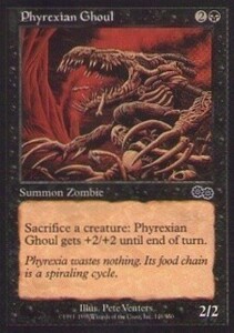 025283-002 US/USG ファイレクシアの食屍鬼/Phyrexian Ghoul 英2枚