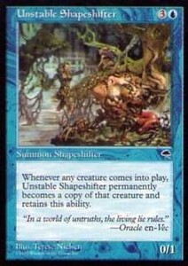 020064-002 TE/TMP 不定の多相の戦士/Unstable Shapeshifter 英1枚