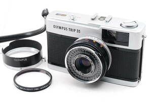 ★美品★ OLYMPUS TRIP 35 D.Zuiko 40mm F2.8 オリンパス 完動 キレイ ☆希少付属品☆ ◆635