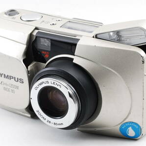 ★良品★ OLYMPUS μ [mju:] ZOOM WIDE 80 28-80mm オリンパス コンパクトカメラ 完動 ◆674の画像1