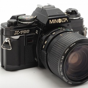 ★美品★ Minolta X-700 / MD 35-70mm F3.5 MACRO lens body ミノルタ ボディ レンズ 完動 ◆609の画像3