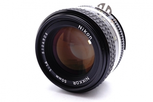 ★美品★ Nikon Ai-s NIKKOR 50mm F1.4 Lens ニコン レンズ 完動 キレイ ◆424