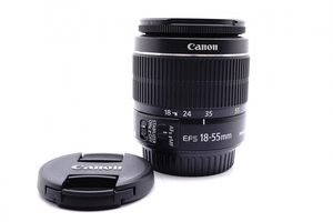 ★美品★ Canon EF-S 18-55mm F3.5-5.6 IS Ⅱ MACRO lens キヤノン レンズ キレイ 完動 ◆522