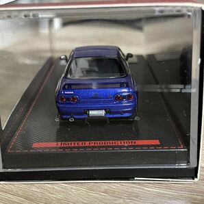 1/64 ignition model トップシークレット GT-R VR32 スカイライン ブルーメタリック IG2390 イグニッションモデル TOP SECRET R32 SKYLINEの画像3