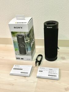 SONY Bluetooth スピーカー　SRS-XB23 ブラック EXTRA BASS 防水 ソニー 