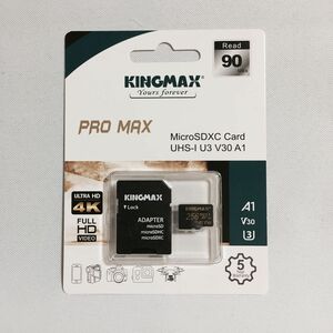 KINGMAX MicroSD SDカード 256GB アダプター付