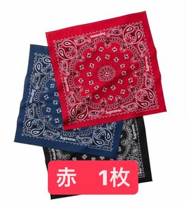 Supreme / Hav-A-Hank Bandanas バンダナ　バラ売り　赤色　1枚新品未使用 シュプリーム