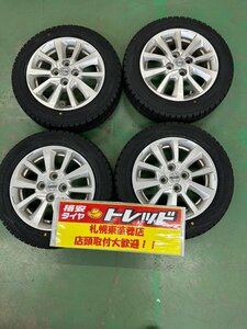 札幌東苗穂店 中古 スタッドレス & ホイールセット ダンロップ WM02 155/65R14 & 日産純正 14インチ 4.5J 日産軽自動車全般