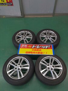 大田原店★中古ホイールタイヤSET 4本★ニッサンエルグランド純正 18インチ7.5Ｊ★ジーテックス 225/55R18★エルグランド/ステージアなど