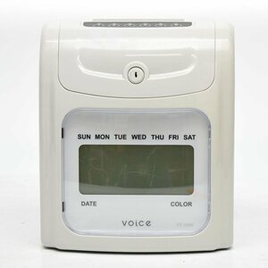 VOICE タイムレコーダー VT-1000 本体 カギ欠品 [S207438]