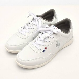 【美品】le coq sportif ルコックスポルティフ ラ セギュール III ワイドR スニーカー SIZE:22.5cm 晴雨兼用 [S207487]