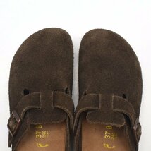 BIRKENSTOCK ビルケンシュトック Boston ボストン スエード レザー サンダル SIZE:37(24cm) [S207484]_画像4