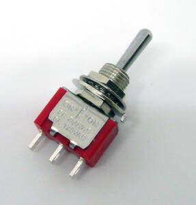  toggle switch ON-OFF-ON type 1 circuit 2 contact interim OFF *ON-OFF-ON becomes small size switch postage included 