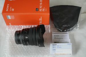 SONY FE PZ 16-35mm F4 G 極美品