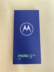 【未使用】motorola モトローラ moto g53y 5G A301MO インクブラック SIMフリー ワイモバイル