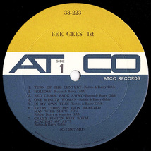 ◆LP◆ee Gees（ビージーズ）「Bee Gees' 1st」ATCO AT 33-223、米国盤、茶×紺ラベル、溝、Mono_画像3