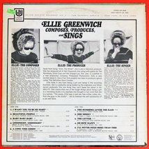 ◆LP◆Ellie Greenwich（エリー・グレニッチ）「Composes, Produces, And Sings」United Artists UAS 6648、米国盤、ガールポップ_画像2